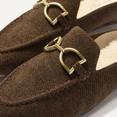 The ReVelvet™ Cozy Bit Loafer Mule - ReVelvet™ Bistro