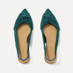 The Twist Point Slingback
