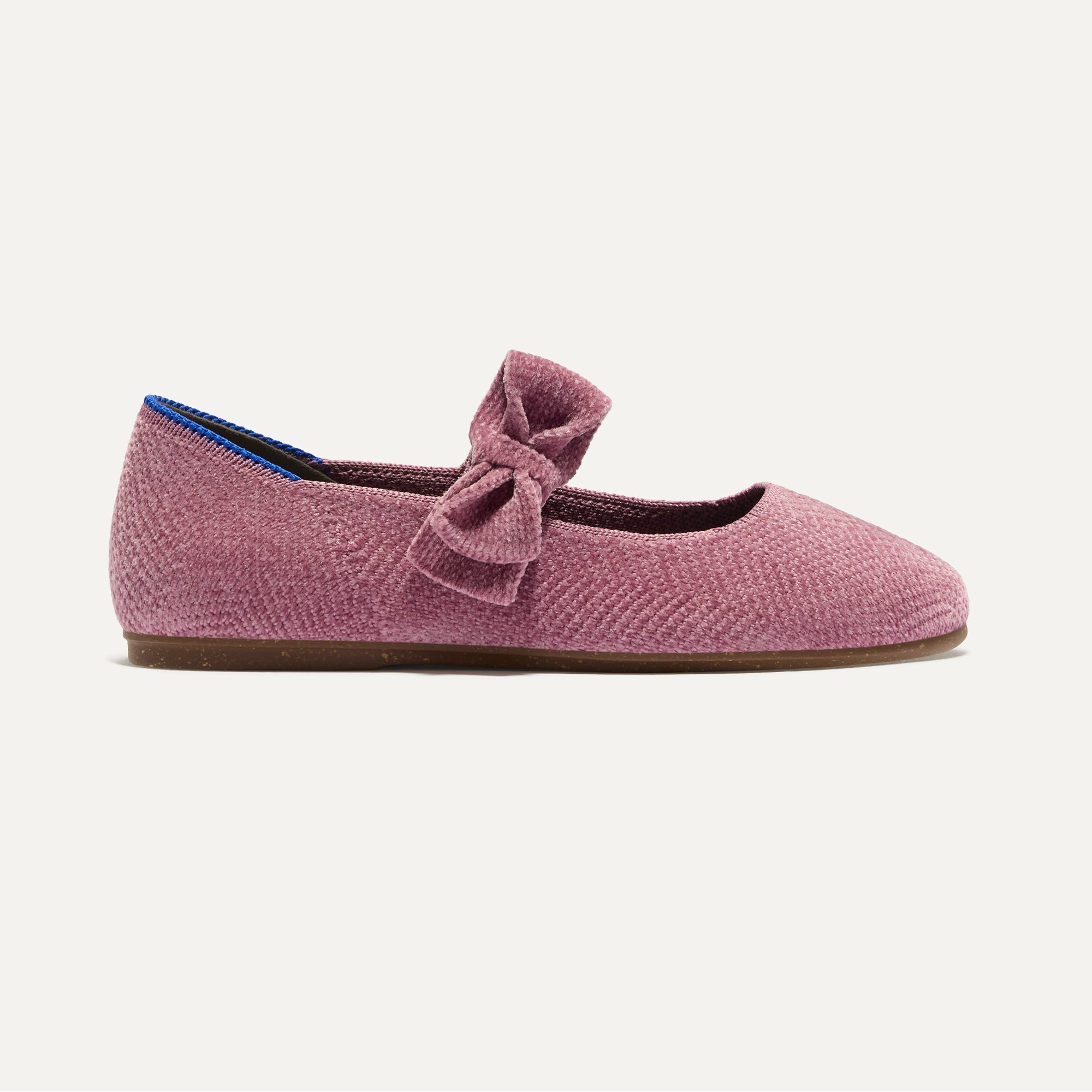 The Kids ReVelvet™ Tux Bow Mary Jane - ReVelvet™ Lilac